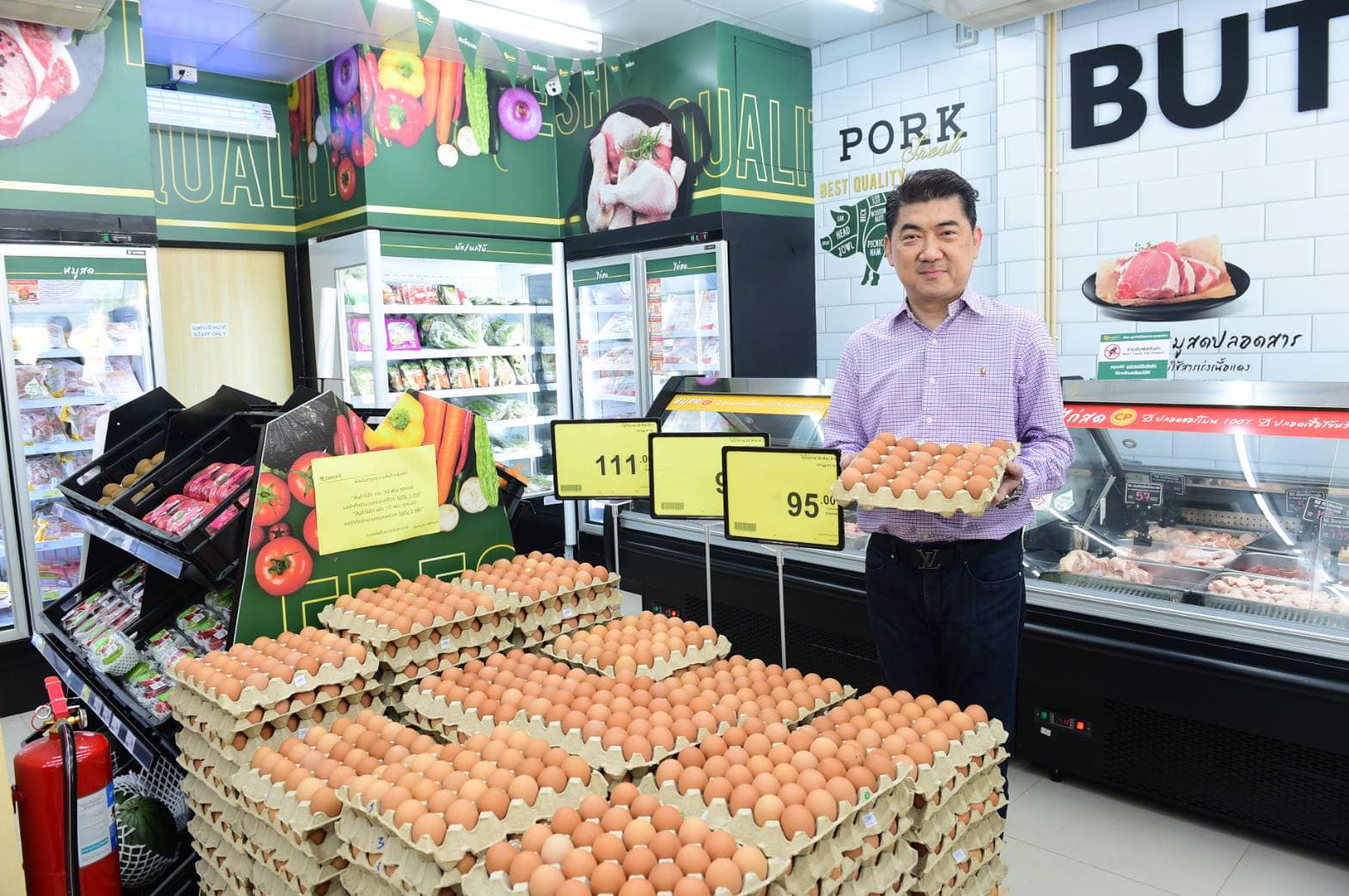 CPF launches “Fresh Egg Station” to tackle a retail egg shortage